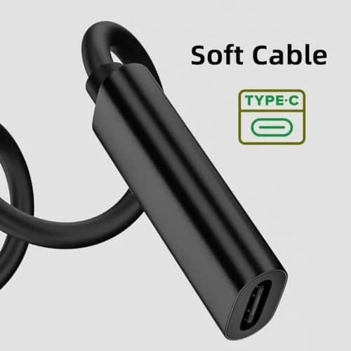 cablecc USB-C Female to DC 4.8x1.7mm PD Charge Cable 0.2m | 65W Power Delivery for HP Laptops thumbnail 8