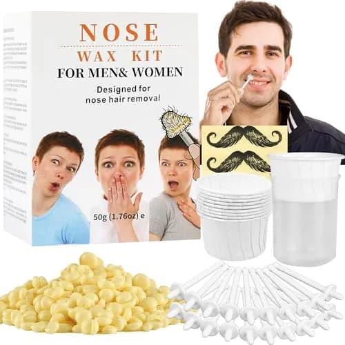 CoFashion Nose Wax Kit 50g (1.76 oz) | Painless Hair Removal for Nostrils & Ears thumbnail 1