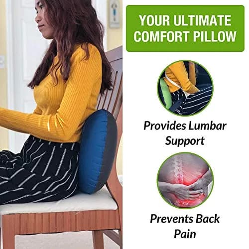 Emoly Green Pillow | Ultralight, Compressible for Travel & Support thumbnail 4