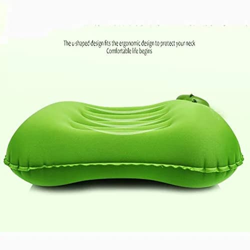 Emoly Green Pillow | Ultralight, Compressible for Travel & Support thumbnail 5