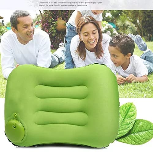 Emoly Green Pillow | Ultralight, Compressible for Travel & Support thumbnail 2