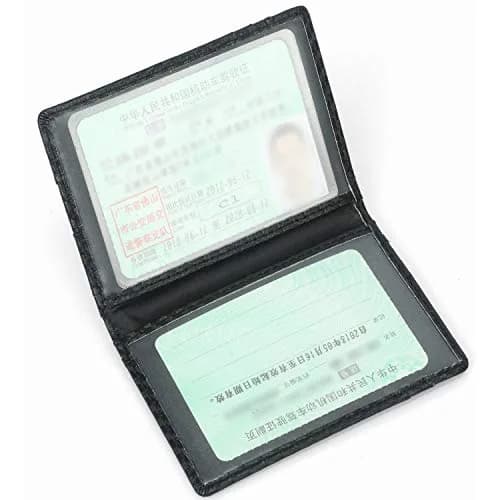Dorras Slim Wallet Minimalist Front Pocket RFID Blocking Bifold Wallet with ID Window - Black | Genuine Leather thumbnail 4