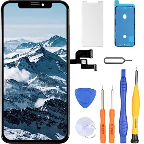 LL TRADER iPhone XS LCD Screen Replacement 5.8'' (14.7 cm) with Repair Kit | FHD Retina Display thumbnail 1
