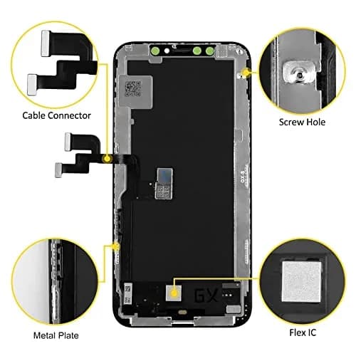 LL TRADER iPhone XS LCD Screen Replacement 5.8'' (14.7 cm) with Repair Kit | FHD Retina Display thumbnail 6