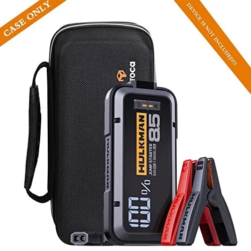 Aproca Case for HULKMAN Alpha85 / Alpha85S / Alpha Pro Jump Starter | Durable EVA Hard Case with Mesh Pocket, Black (7.5 x 4.5 x 2.5 inches) thumbnail 5