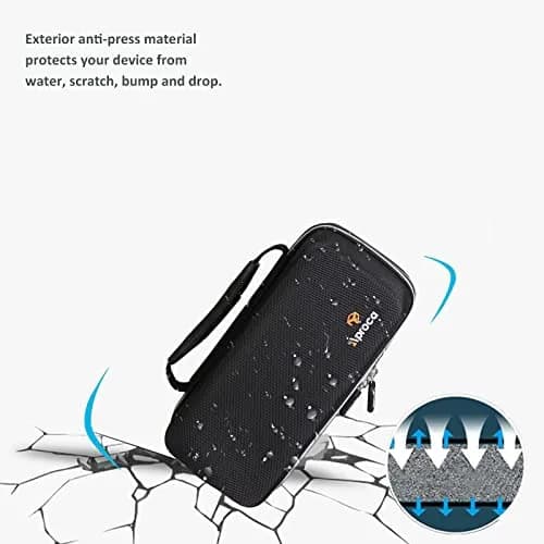 Aproca Case for HULKMAN Alpha85 / Alpha85S / Alpha Pro Jump Starter | Durable EVA Hard Case with Mesh Pocket, Black (7.5 x 4.5 x 2.5 inches) thumbnail 8