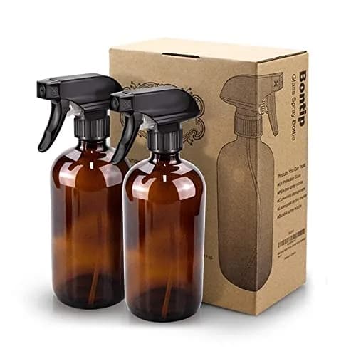 Bontip Amber Glass Spray Bottle 473ml (16 oz) 2-Pack | Shields from Light Damage thumbnail 7