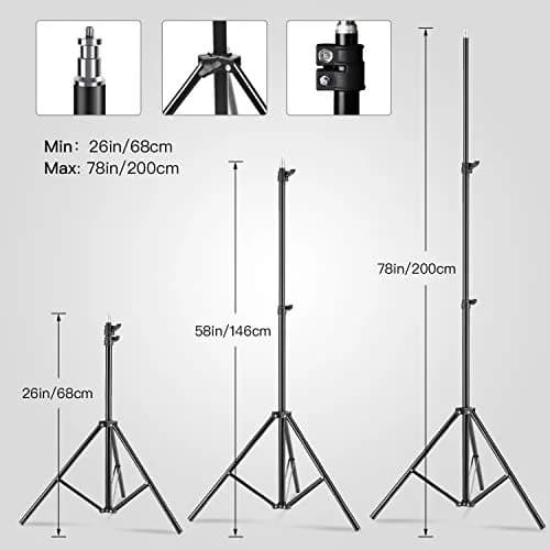 MOUNTDOG Softbox Lighting Kit 19.7"x27.5" | Studio Light with Remote & 3 Color Temp thumbnail 5