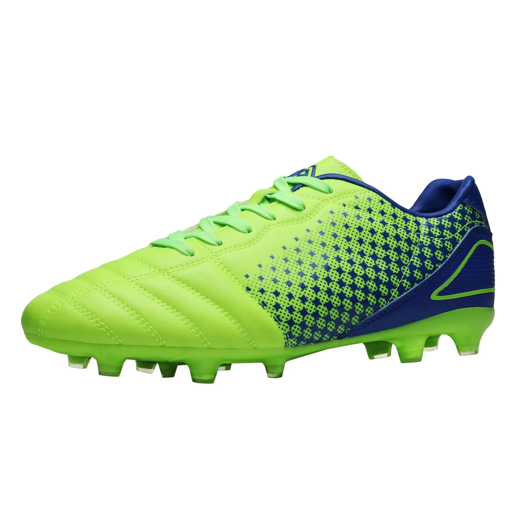 DREAM PAIRS Men's Firm Ground Soccer Shoes 13 | Lightweight Synthetic Leather, Traction for Grass Fields