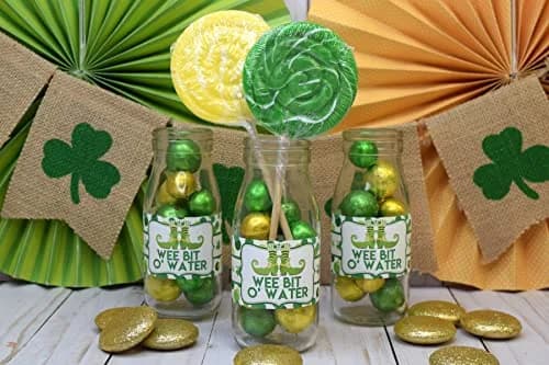 Amanda Creation Wee Bit O’ Fun St. Patrick’s Day Waterproof Water Bottle Sticker Wrappers, 20 Labels (1.75" x 8.5") | Waterproof Vinyl Wraps thumbnail 4