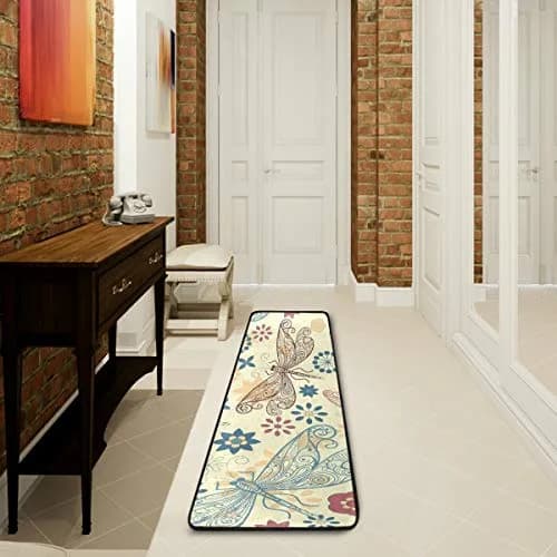 Senya Kitchen Rug 72x24in | Non-Slip Water Absorbent Area Rug for Home & Kitchen thumbnail 2