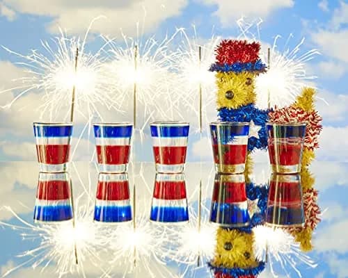 Burns Glass Heavy Base Shot Glass Set 1.75 Oz | Durable & Elegant thumbnail 3