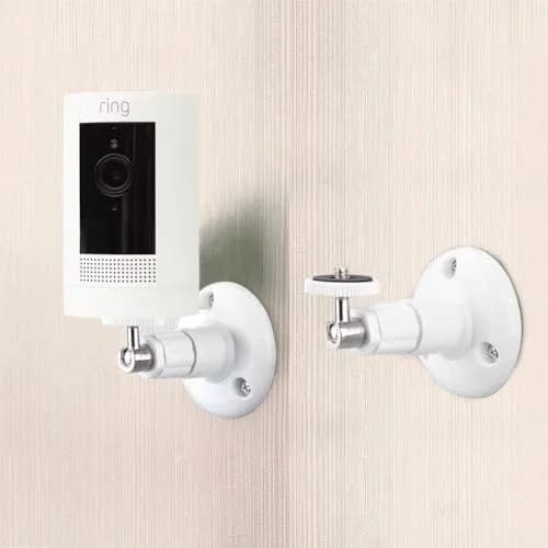 Gresur White 2 Pack Mount Bracket | 360° Adjustable Security Camera Holder for Indoor & Outdoor Use thumbnail 3