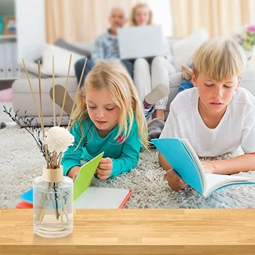 VFULIE Black Reed Diffuser Sticks 100 Count | 10 Inch Natural Rattan for Home Fragrance thumbnail 5