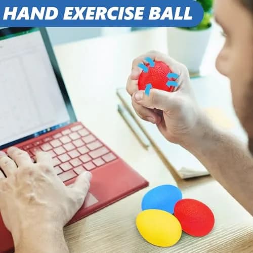 roygra Grip Strength Trainer (8 Pack) | Hand & Finger Exercise Devices for All Ages thumbnail 3