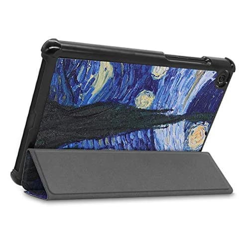 Ratesell Lightweight Smart Trifold Stand Case Cover for Lenovo Tab M8 TB-8505F / TB-8505X / Lenovo Tab M8 (2nd Gen) 2019 Release | Star Night thumbnail 6