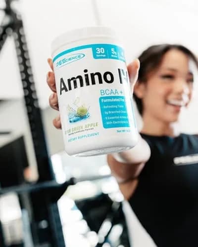 PEScience Amino IV BCAA & EAA Powder, Sour Green Apple, 30 Servings | High Leucine Content for Muscle Synthesis thumbnail 6