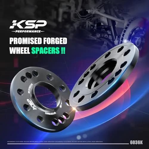 KSP 5X120mm Wheel Spacers 12.7mm Hubcentric Forged Aluminum for BMW 318i 328i 525i 7 Series | Improve Fit & Stance thumbnail 4