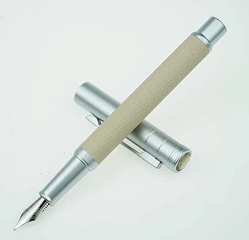 erofa Silver Birch Forest Fountain Pen Bent Nib 13.8cm (5.43in) | Smooth Ink Flow for Students & Professionals thumbnail 3