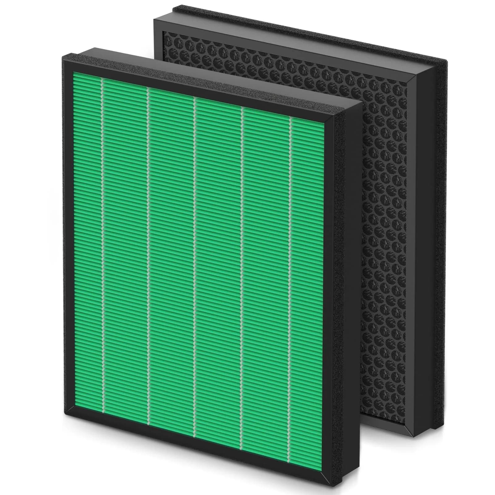 Cabiclean 300/300S Replacement Filter for Coway AIRMEGA Max2 300/300S Air Purifier | 2-Pack HEPA & Activated Carbon Filter — 300/300S-1 Set