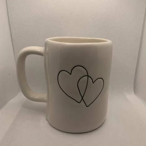 Rae Dunn "Me & You" Ceramic Mug 444ml (16oz) | Handcrafted Valentine's Gift thumbnail 2