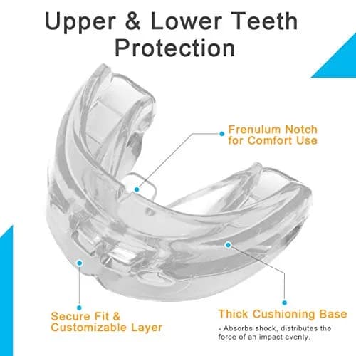 Coolrunner Double Braces Mouth Guard | Youth & Adult Sports Dental Protection thumbnail 2