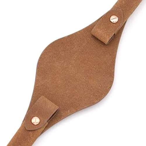 bullish 8mm Genuine Leather Watch Strap Replacement for Fossil ES3148 ES4119 ES4176 ES3262 ES3077 | Elegant Stripe Design thumbnail 2