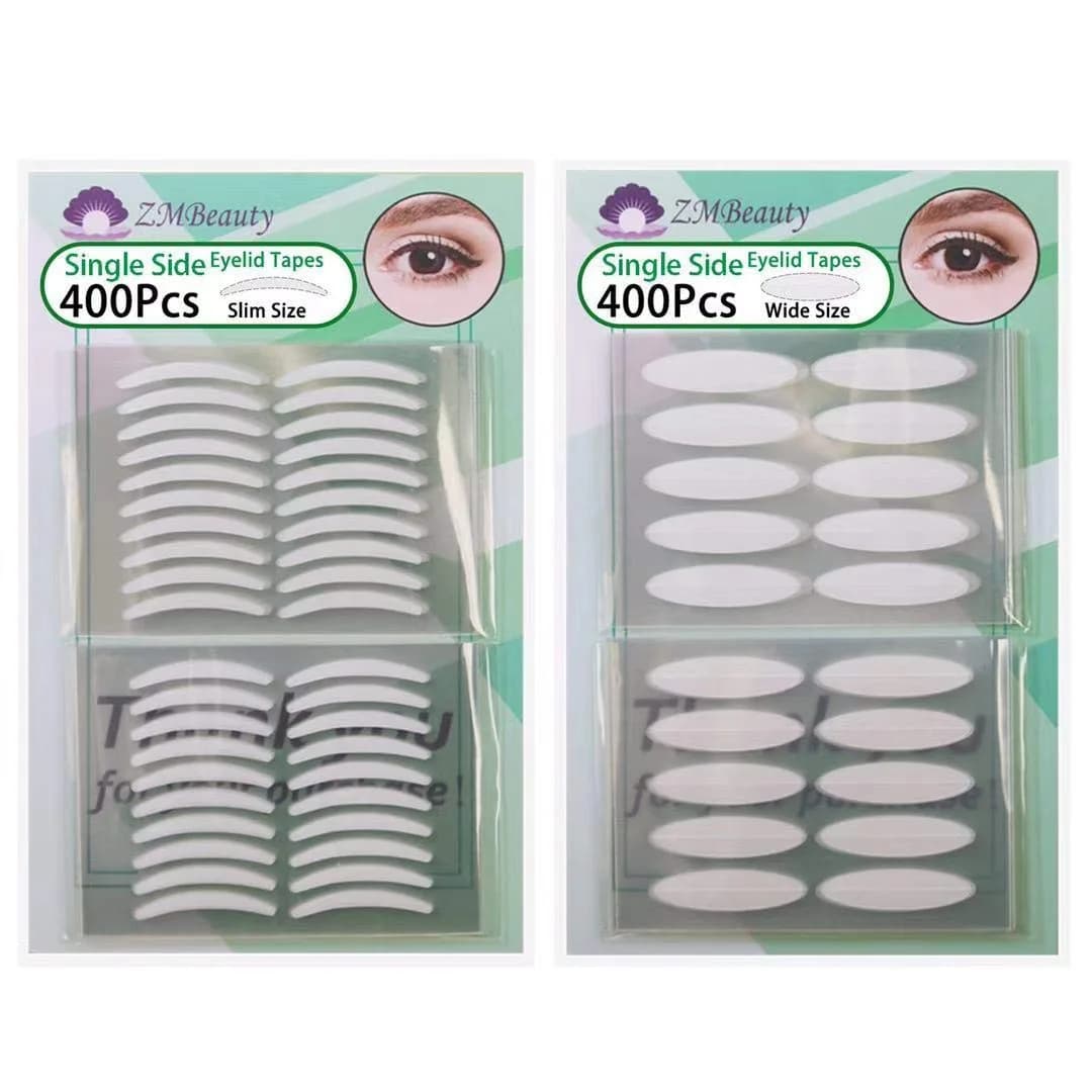 ZMBeauty Eyelid Tapes Stickers 800 pcs (400 Pairs) | Invisible Double Eyelid Tape for Hooded, Uneven, Mono-eye