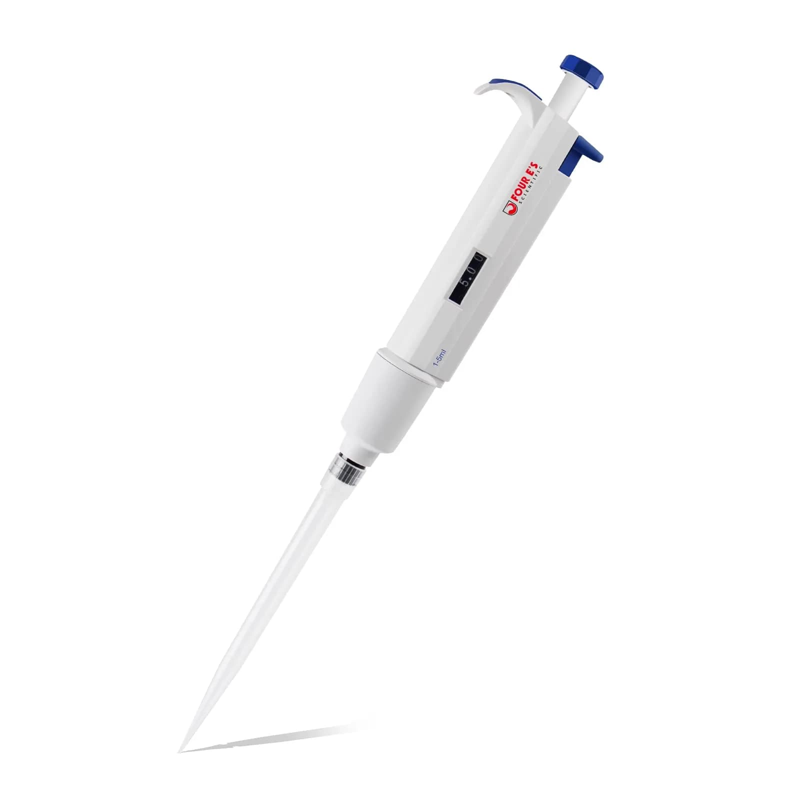 PRECIPETTE 1-10 mL Single Channel Micropipette | Calibrated to ISO8655 for Lab Accuracy — 1000-5000μl