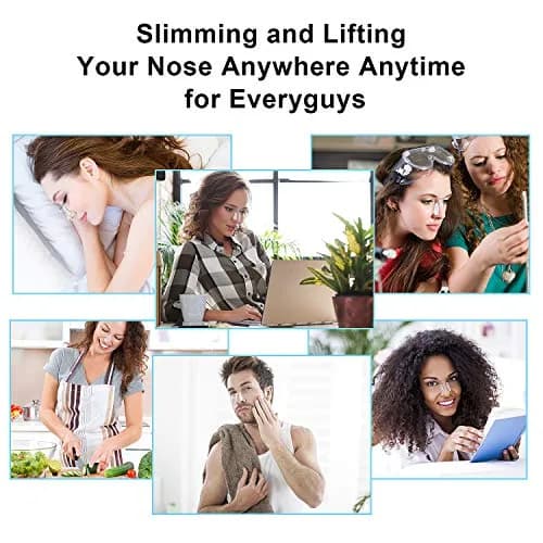FERNIDA Nose Shaper Lifter Uplifting Clip 1 Count | Pain-Free Silicone Nose Bridge Straightener for Women, Men thumbnail 5