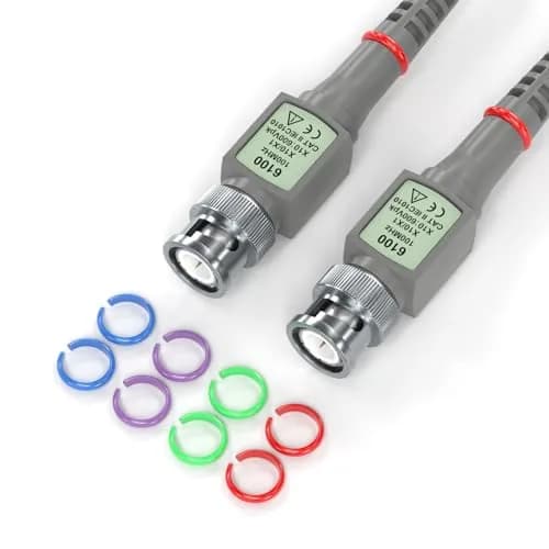 Goupchn P6100 Oscilloscope Probe 100MHz 1X/10X Attenuation 2-Pack | Precision Measuring Tool for Indian Labs thumbnail 5