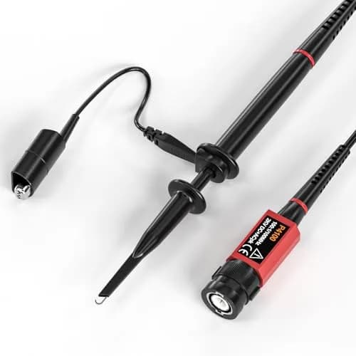 Goupchn P4100 High Voltage Oscilloscope Probe 100MHz 2KV 100:1 Attenuation | 1.2m Cable & Accessory Kit thumbnail 3