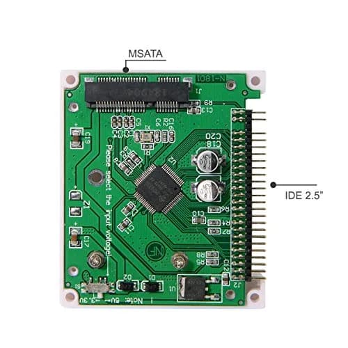 chenyang CY Low Profile Half-Height mSATA SSD to 2.5 inch IDE 44pin Hard Disk Case Enclosure for Notebook Laptop | Compact, supports MSATA SSD only thumbnail 5
