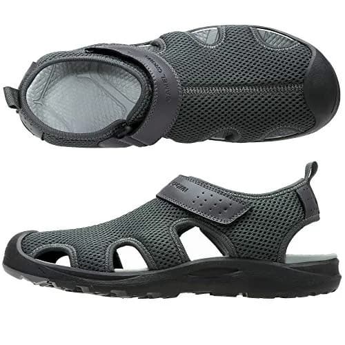 CAMEL CROWN Men's Mesh Hiking Sandals Closed-Toe Beach Sandal for Athletic Outdoor Summer Waterproof | Breathable, Adjustable, Waterproof thumbnail 4