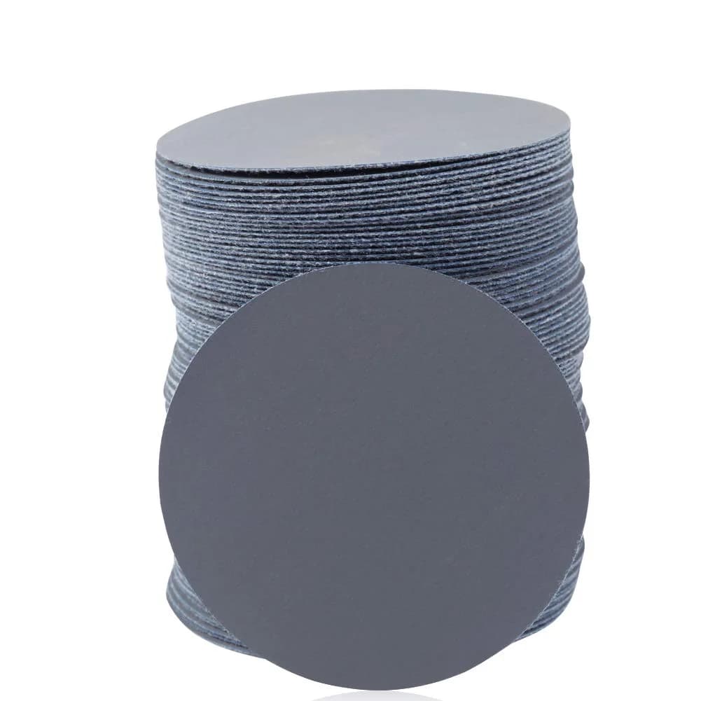 SPEEDWOX 3" 120 Grit Sanding Discs Hook and Loop No Hole Sandpaper 100-Pack | Aluminum Oxide Abrasive for Wood Metal Glass — 3000-Grit