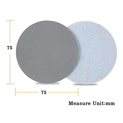 SPEEDWOX Hook and Loop Sanding Discs 3 Inch 3000 Grit Very Fine Blue Aluminum Oxide 100-Pack | For Woodworking & Rotary Tools thumbnail 5