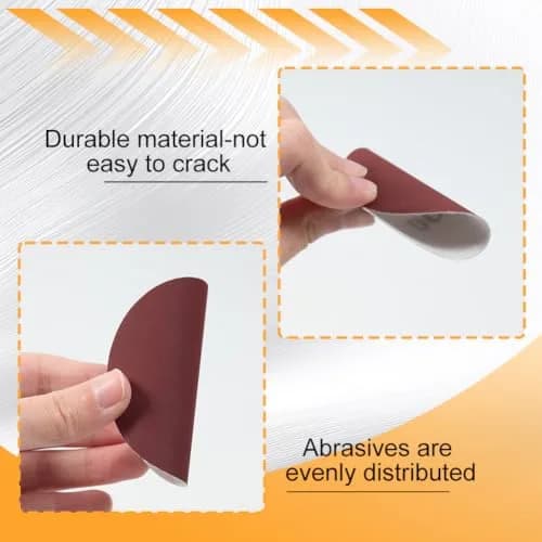 SPEEDWOX 3 Inch 1000 Grit Sanding Discs 100PCS | Aluminum Oxide Hook & Loop No Hole Sandpaper thumbnail 3