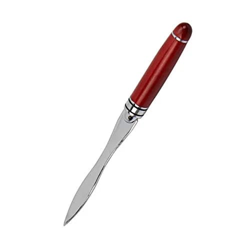 AUEAR Metal Letter Opener with Rosewood Handle | 16 cm (6.3 Inch) Stainless Steel Blade thumbnail 7