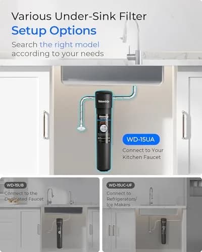 Waterdrop 15UA Under Sink Water Filter System | 19000 Gallons, 2 Years | NSF/ANSI 42 & 372 Certified thumbnail 6