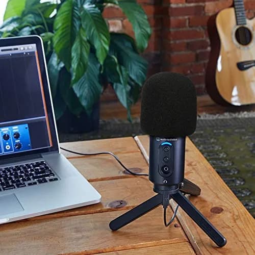 YOUSHARES Foam Windscreen Cover for Audio-Technica ATR2500x-USB Microphone | Blocks Plosives & Wind Noise thumbnail 7