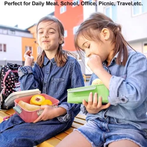 shopwithgreen 47oz Salad Lunch Container To Go | 3 Pack Food Storage & Bento Boxes, Microwave & Dishwasher Safe thumbnail 8