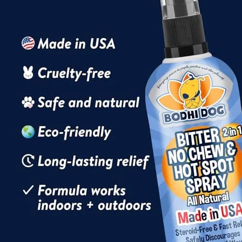 Bodhi Dog Bitter 2-in-1 No Chew & Hot Spot Spray 118ml (4 Fl Oz) | Natural Anti-Chew Remedy for Dogs thumbnail 5