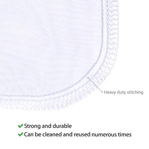 ALEGI Aquarium Extra Fine Media Filter Bag 7.5"*3.6" | Reusable 180 Micron Mesh for Fine Resins thumbnail 6