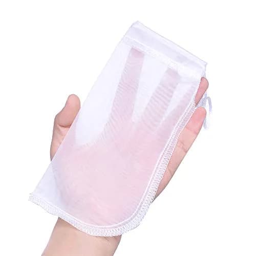 ALEGI Aquarium Extra Fine Media Filter Bag 7.5"*3.6" | Reusable 180 Micron Mesh for Fine Resins thumbnail 4