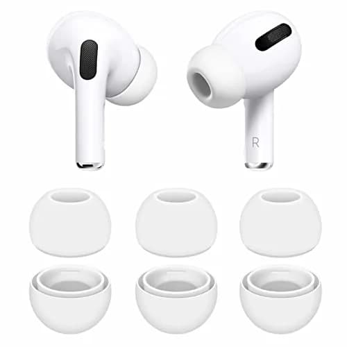 IiEXCEL Small Size Replacement Silicone Rubber Eartips for AirPods Pro | Comfortable, Durable & Sound-Enhancing thumbnail 1