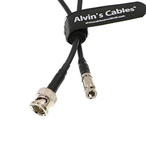 Alvin's Cables Micro BNC to BNC Male 6G HD SDI Coaxial Cable 50cm (1.64ft) | 12Gbps Data Transfer for Blackmagic Video Assist thumbnail 4
