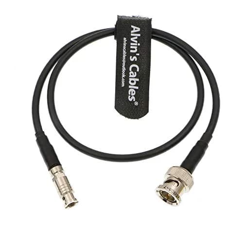 Alvin's Cables Micro BNC to BNC Male 6G HD SDI Coaxial Cable 50cm (1.64ft) | 12Gbps Data Transfer for Blackmagic Video Assist thumbnail 3