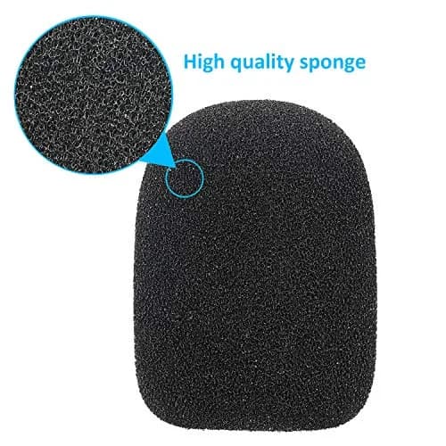 YOUSHARES AT2020 Foam Windscreen Cover for AT2020, AT2020USB+, AT2035 Microphones | Blocks Plosives & Reduces Noise thumbnail 5