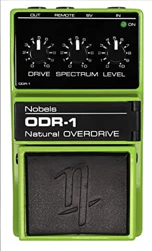 Nobels ODR-1 Natural Overdrive Pedal (bc) | Analog Guitar Effect with Bass Cut & Glow Knobs thumbnail 2