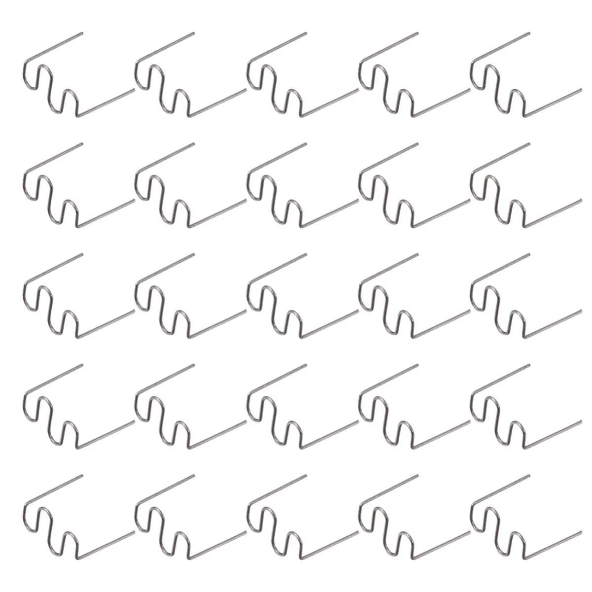 Wakauto 500pcs Metal Hot Stapler Staples 0.6mm Wave Staples for Plastic Welding Repair | Universal Fit for Hot Staplers - main product image